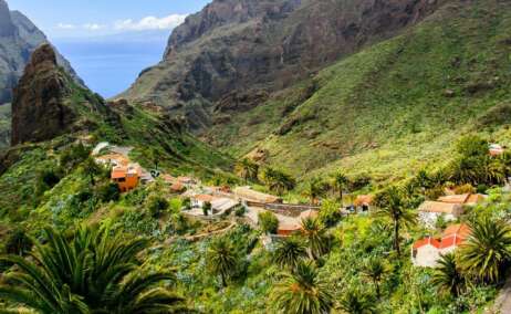 Masca, en el municipio de Buenavista del Norte, en la isla de Tenerife