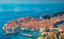La ciudad de Dubrovnik al sur de Croacia