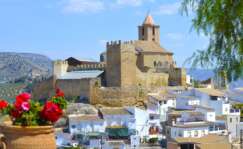 El pueblo de Iznájar en Córdoba