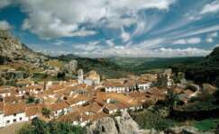 El pueblo de Grazalema en Cádiz