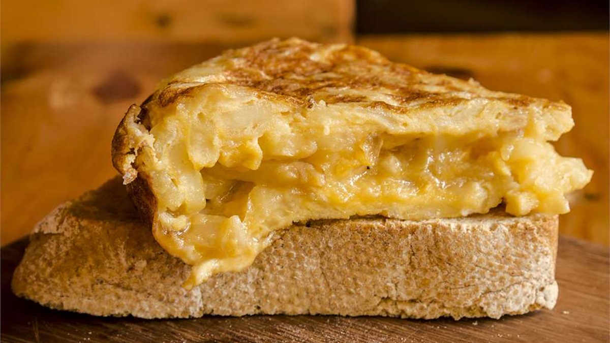 La tortilla de patatas de Betanzos en Galicia