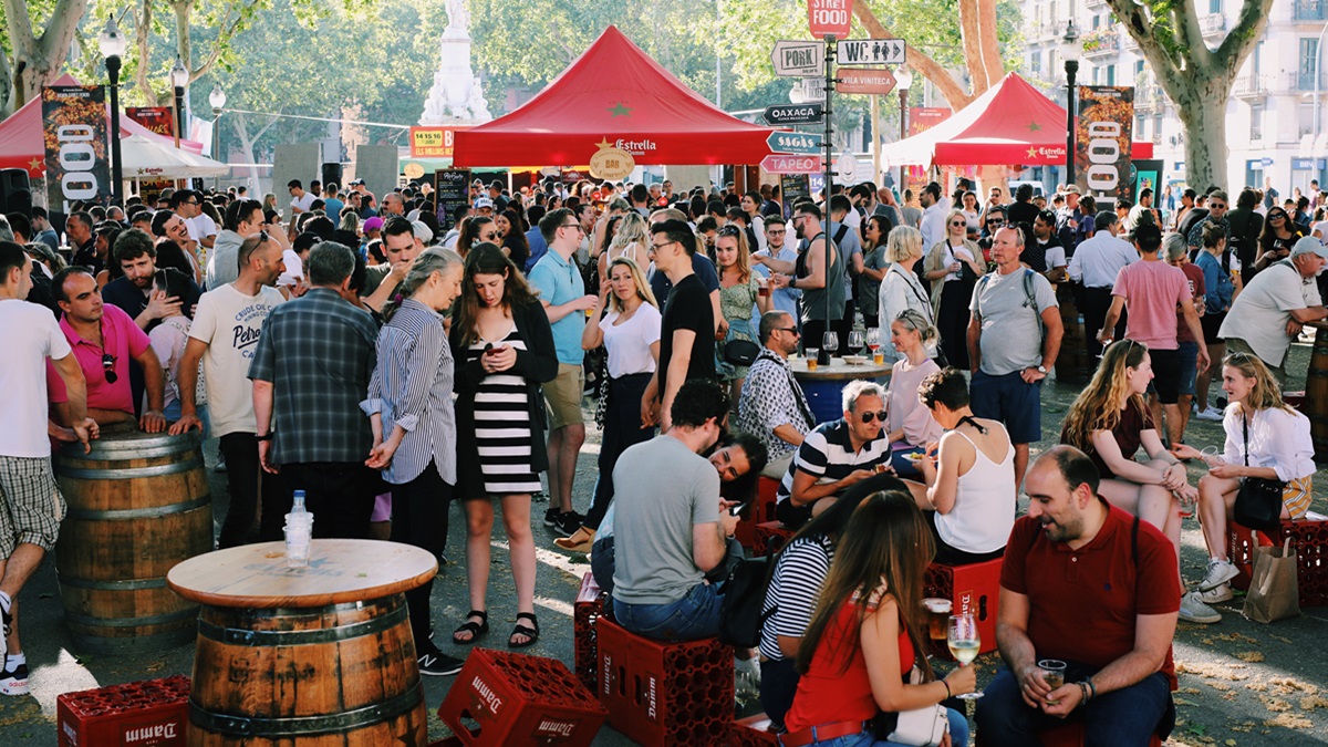 El ambiente en el BSF de Barcelona