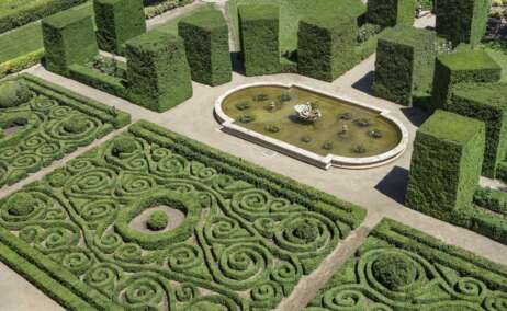 Los jardines del Palacio de Liria de Madrid