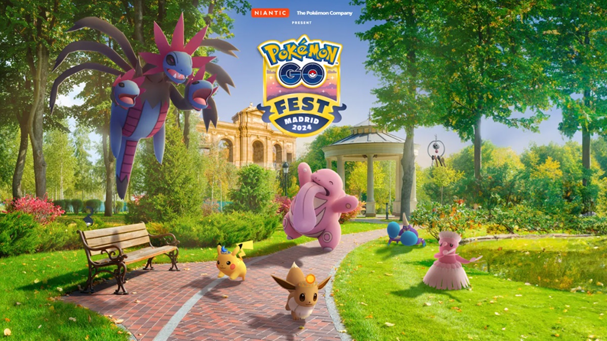 El cartel del Pokémon GO Fest de Madrid