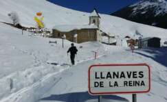 El pueblo de Llánaves de la Reina en León