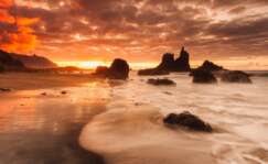 La Playa de Benijo en Santa Cruz de Tenerife
