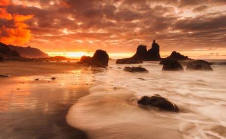 La Playa de Benijo en Santa Cruz de Tenerife