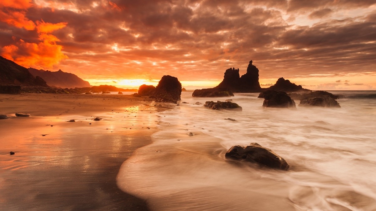 La Playa de Benijo en Santa Cruz de Tenerife