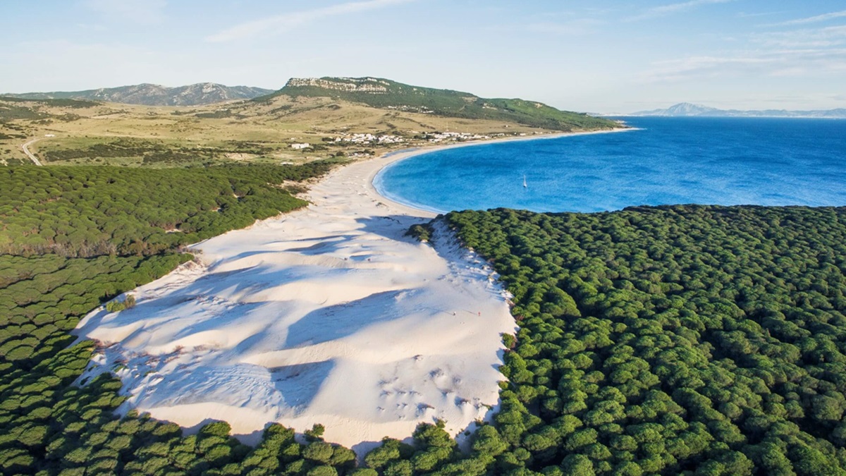 La playa de Bolonia en Cádiz