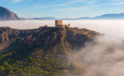 El castillo de Jumilla, en Murcia