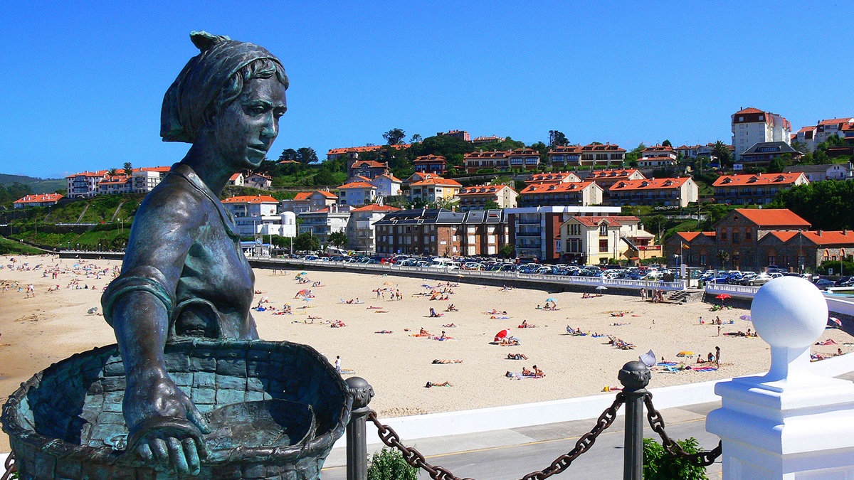 El pueblo de Comillas en Cantabria