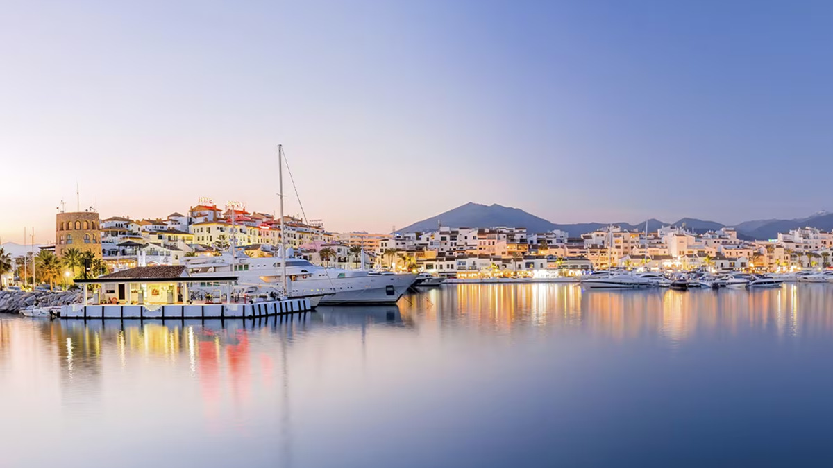 Puerto Banús en Marbella ,Málaga