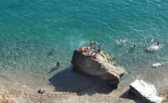 La playa de San Cristóbal en Almuñécar