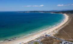 La playa de La Lanzada en Pontevedra