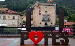 El pueblo de Potes, uno de los más bonitos de Cantabria