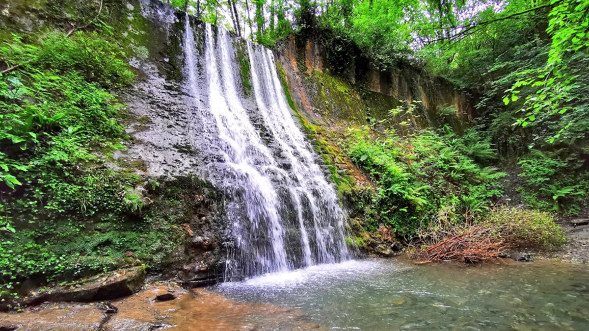 La cascada del valle de Bolintxu