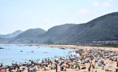La playa de Trengandín en Noja, Cantabria