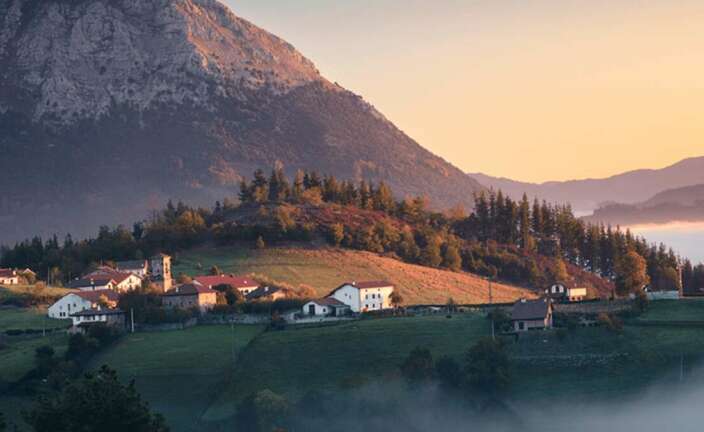 El valle de Armaio en Euskadi