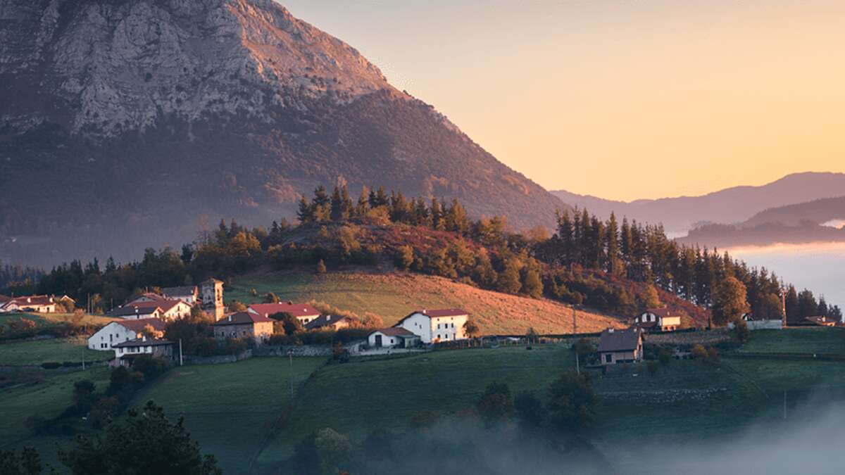 El valle de Armaio en Euskadi