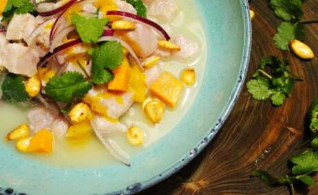 Uno de los platos venezolanos de Casa Jaguar en Madrid