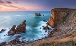 El geoparque de la Costa Quebrada en Cantabria
