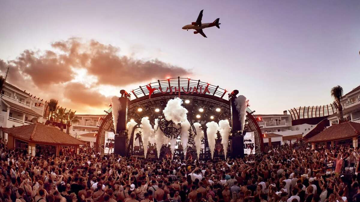 Fiesta Ushuaïa en Ibiza