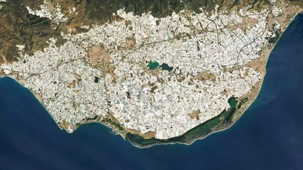 El 'mar de plástico' de El Ejido, en Almería