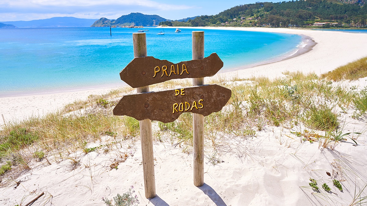 La Praia de Rodas en las Islas Cíes