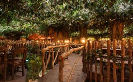 El interior del restaurante Voltereta