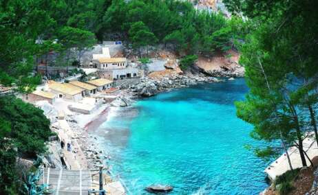 La playa de Sa Calobra en Mallorca