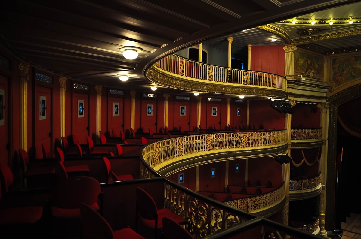 El palco de un teatro clásico