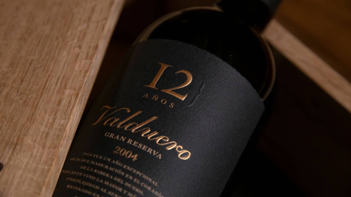 Una de las botellas del vino Valduero de 12 años