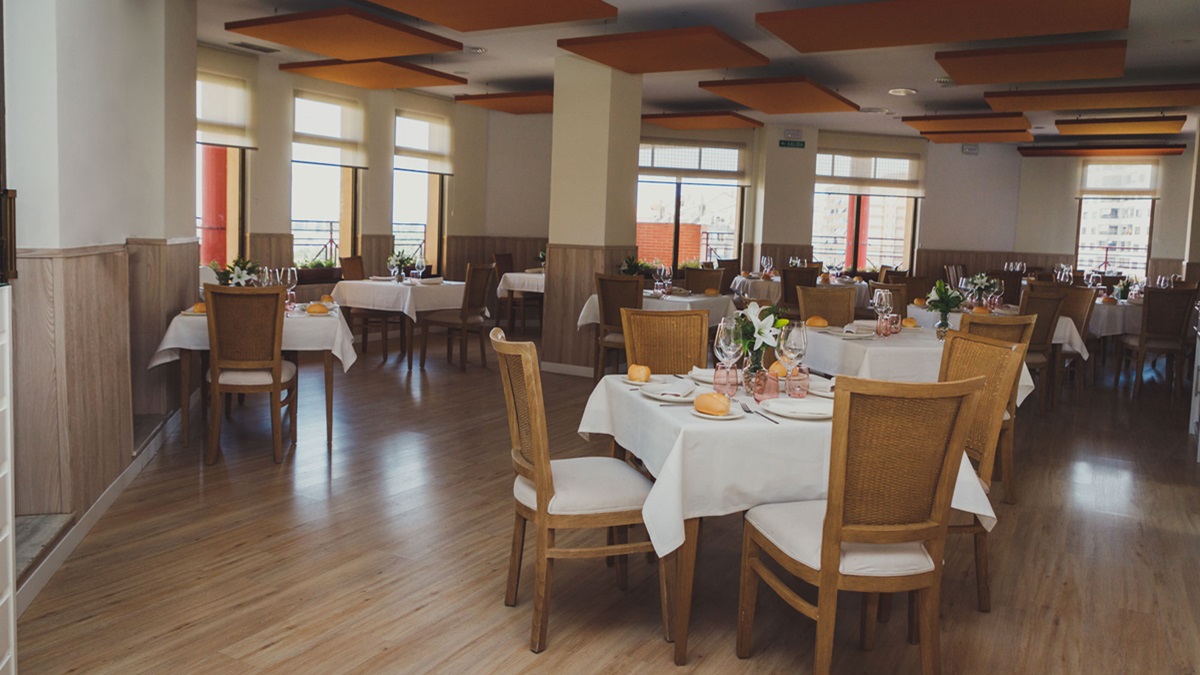 El interior del restaurante Albarat