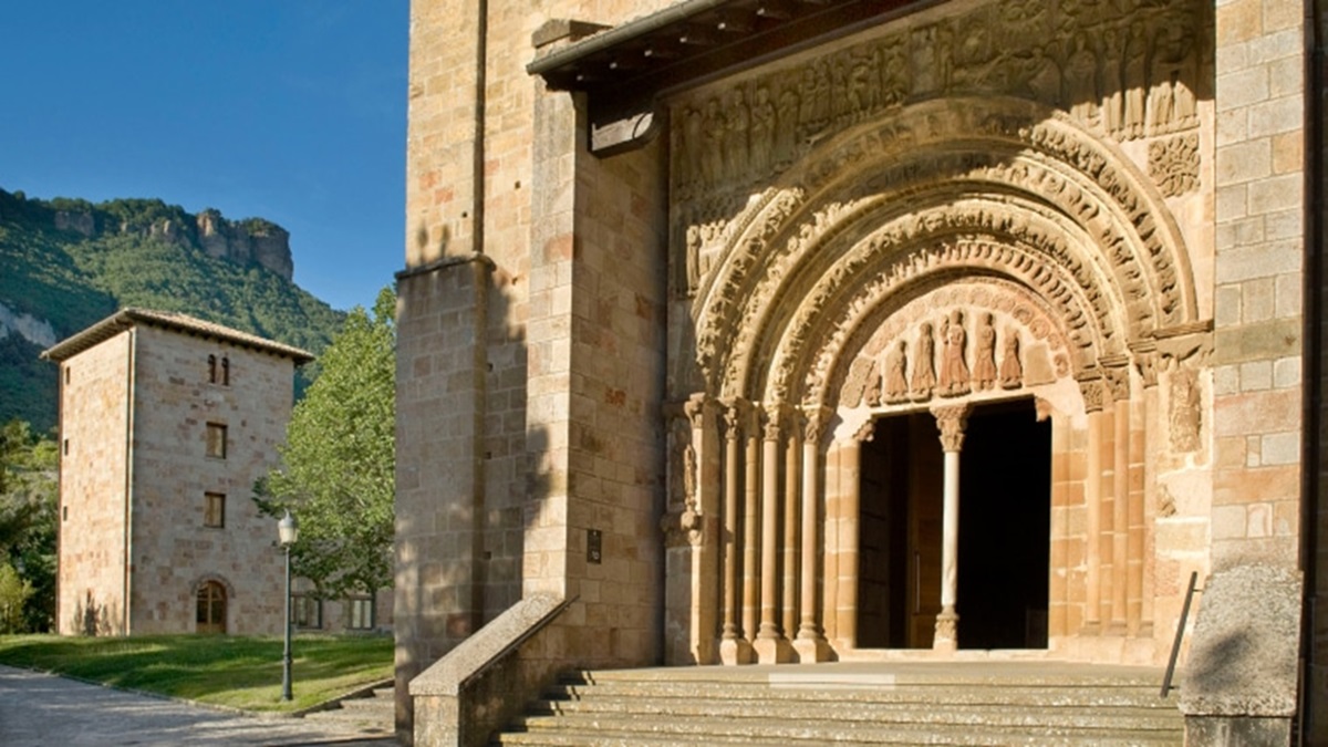 El Monasterio de Leyre en Navarra