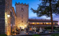 El exterior del Parador de Ávila