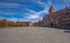 La plaza mayor de Medina del Campo