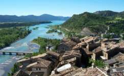 El pueblo de Aínsa en Aragón