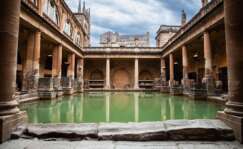 La ciudad de Bath en Inglaterra