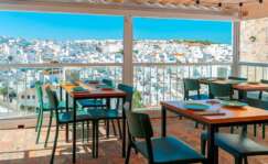La terraza de La Judería en Vejer de la Frontera
