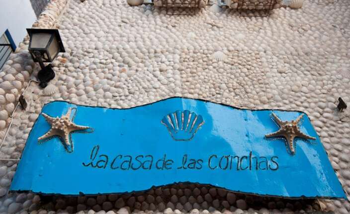 La casa de las conchas en Peñíscola