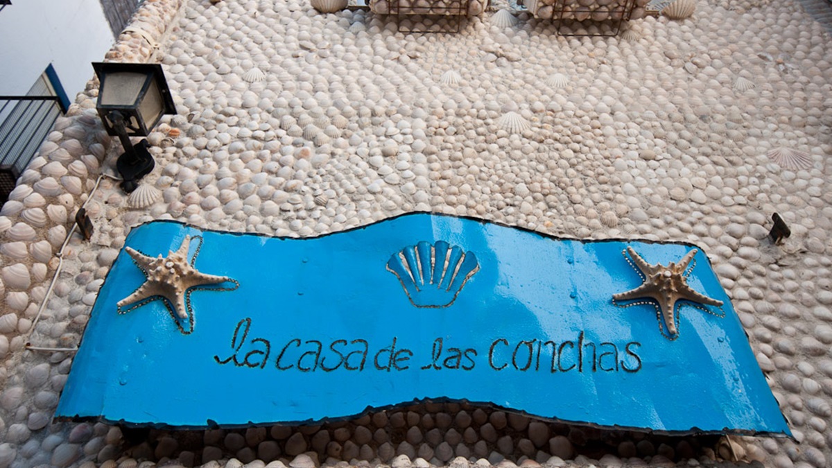 La casa de las conchas en Peñíscola