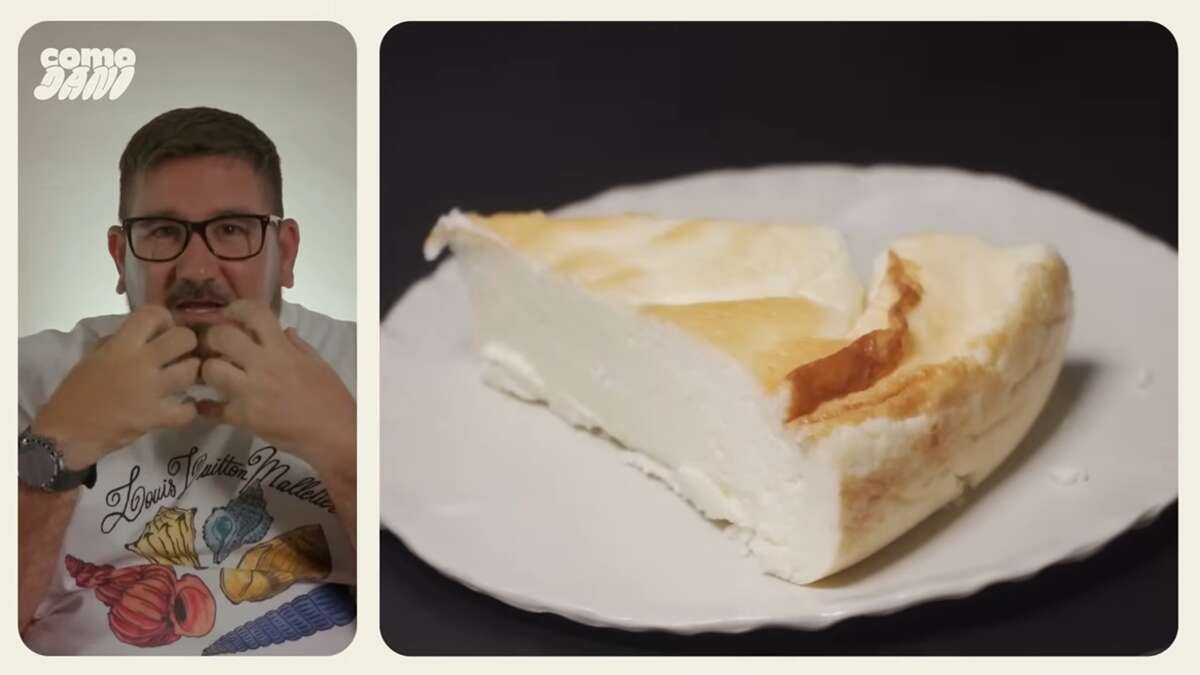 El chef Dani García y su receta de tarta de queso