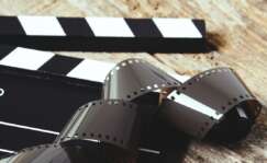 Una claqueta de cine