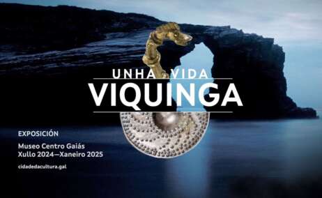 El cartel de la exposición 'Vida Vikinga'