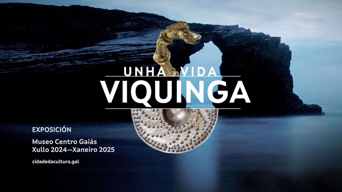 El cartel de la exposición 'Vida Vikinga'