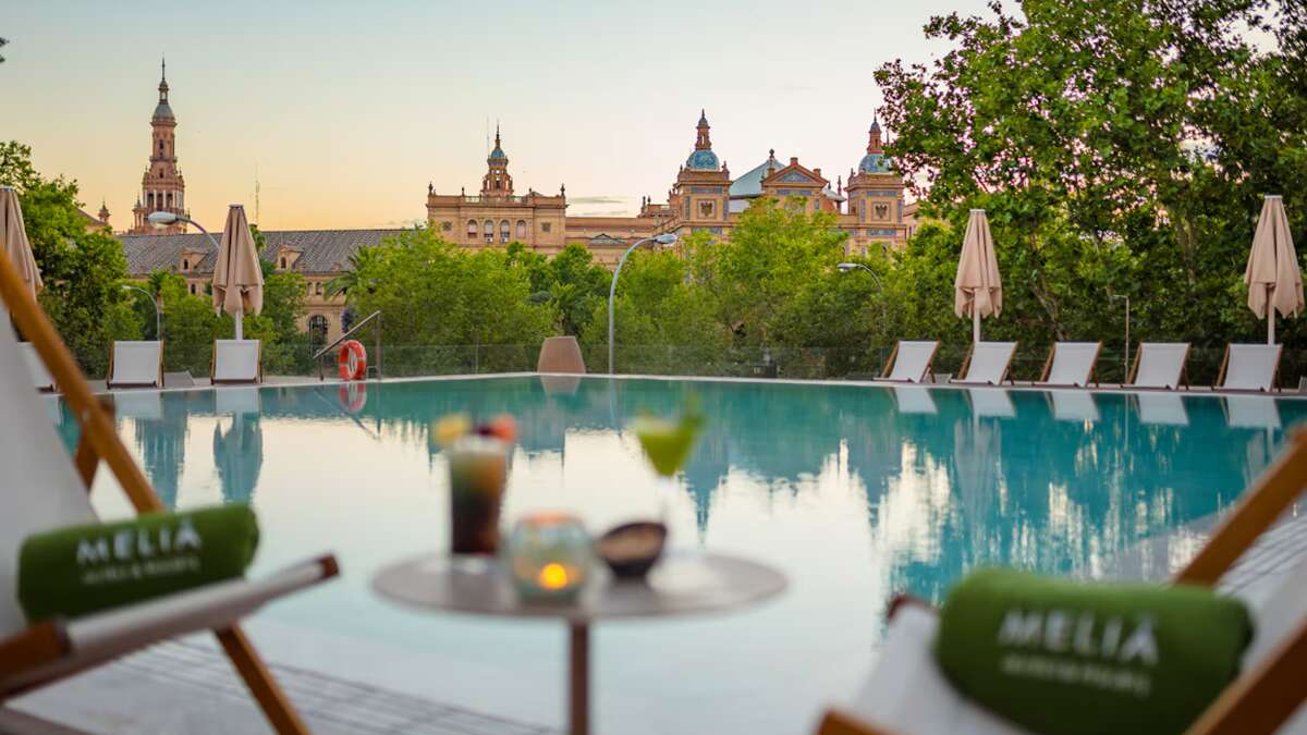 El Hotel Meliá en Sevilla