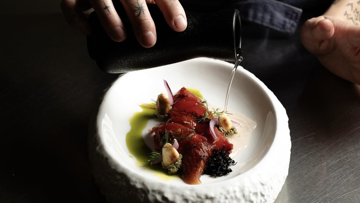 Cada plato de Fronda Pasaje tiene una compleja elaboración