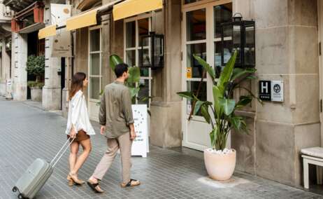 Fachada del Pulitzer Barcelona. Foto: Pulitzer Barcelona