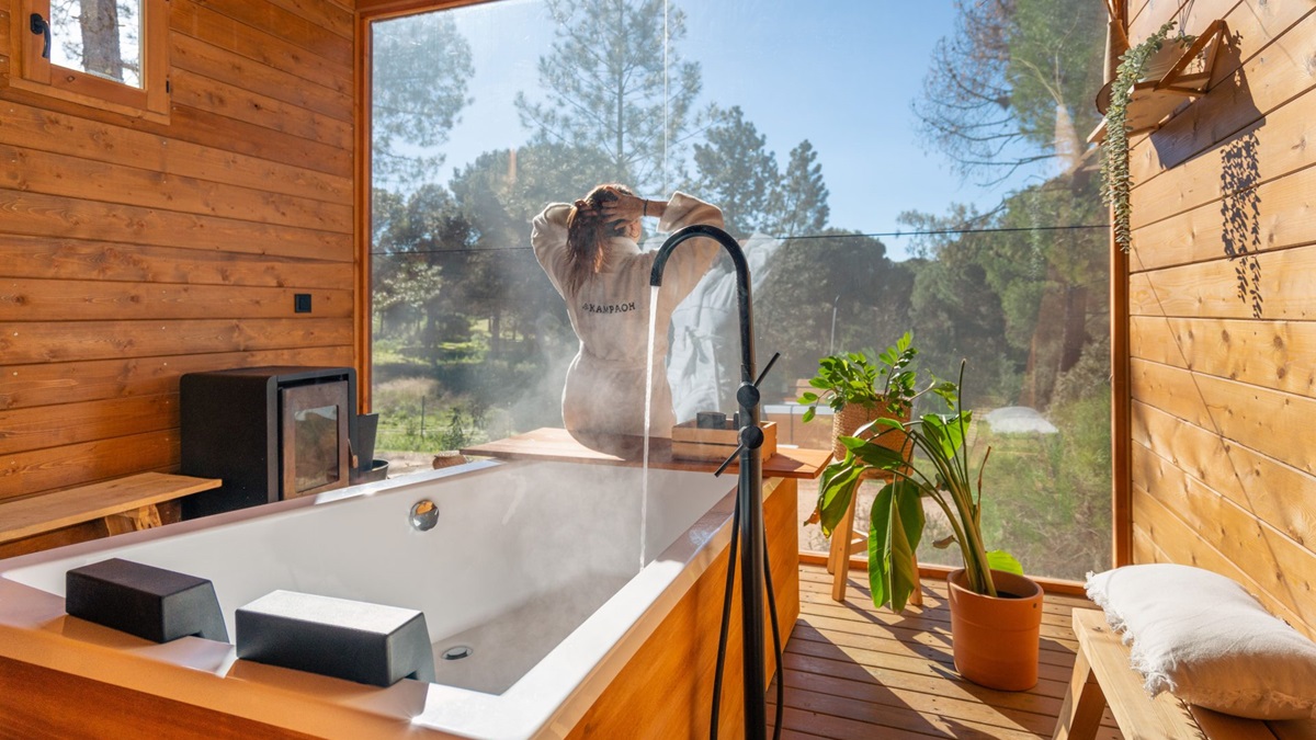 El glamping Kampaoh de alta gama en Córdoba