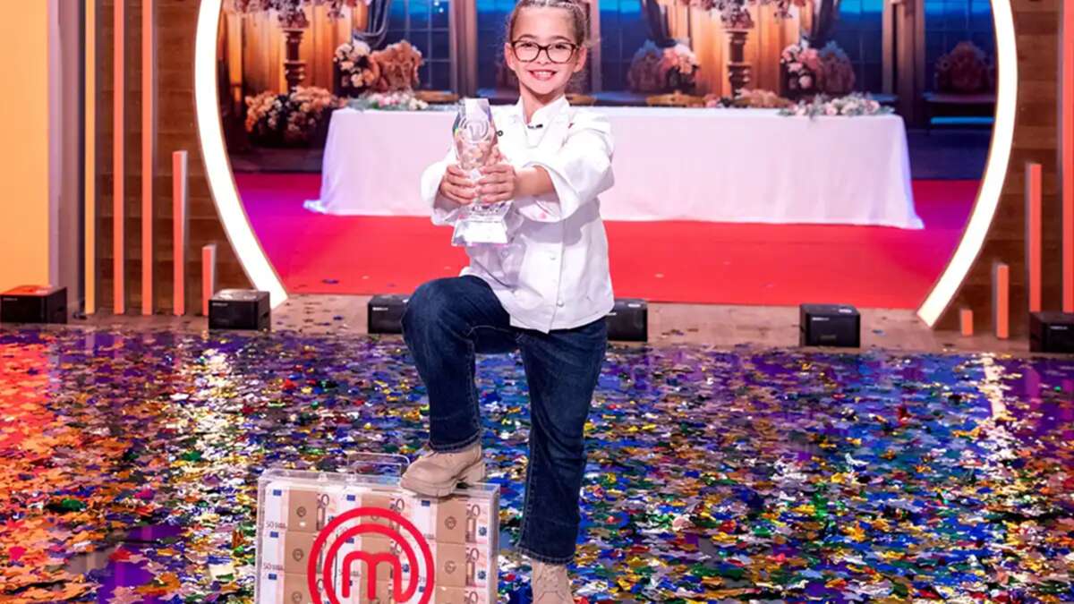 Loreto Riera, ganadora de MasterChef Junior
